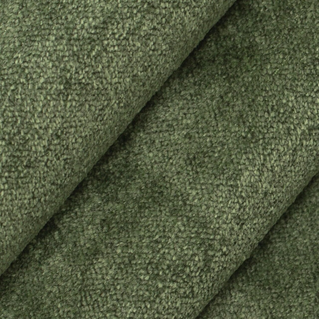 Green Performance Grade Plain Solid Velvet Upholstery Fabric by The Yard - SKU: Brighton Green